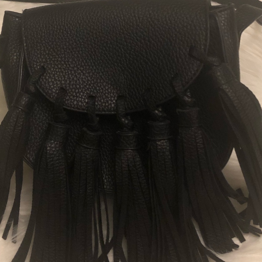 Black small crossbody bag